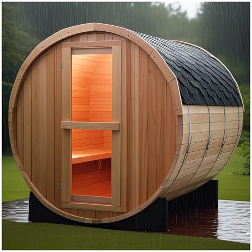 Smartmak Outdoor Wood Barrel Sauna