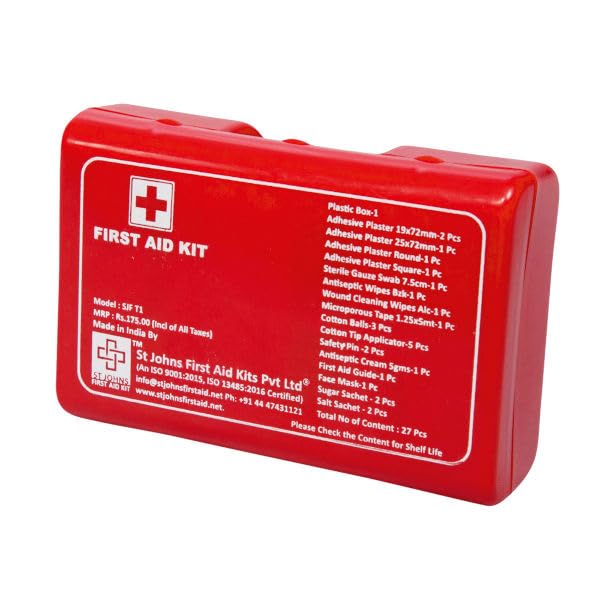 Travel First Aid Kit Mini – St Johns First Aid – SJF T1-image-32