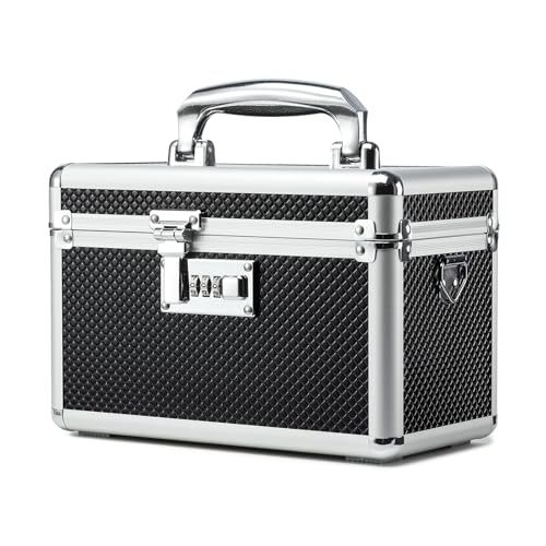 HEWEI WORKS Boîte de rangement avec verrou à combinaison, boîte de stockage de médicaments...