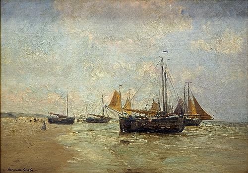 Pintura famosa German Grobe cuadro sobre lienzo decorativo