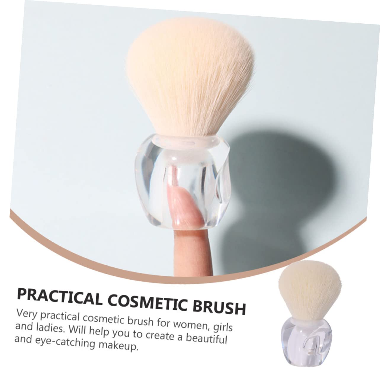 NOLITOY Synthetic Hair Beauty Makeup Brushes Set Fluffy Blush Brush for Women Ideal Girls