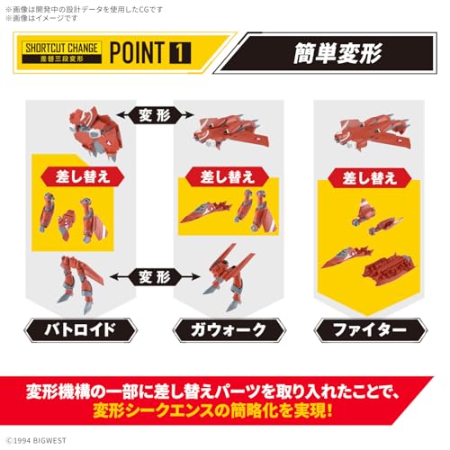 Bandai Hobby Macross 7 VF-22S Sturmvögel II Kit 1/100 miniatura 4