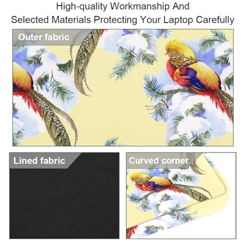 Sac ordinateur 13-14.5 pouces antichoc et imperméable oiseaux