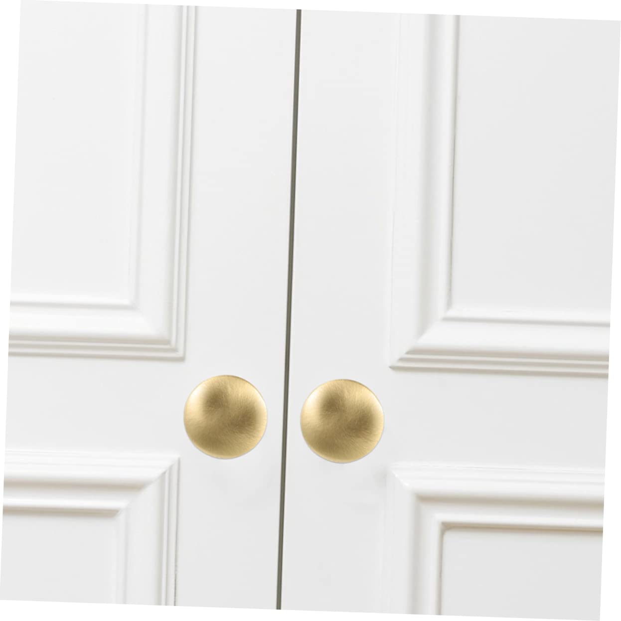 Hemobllo 5 Set Pomelli Circolari Per Mobili in Rame Pomelli Per Porte Di Armadietti Maniglie Lisce Vintage Da Usare 2 Pezzi*5
