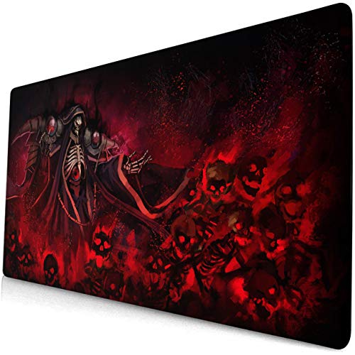 lanyu Overlord Mouse pad Anime Game Large Desk pad Keyboard pad Computer Desk pad Office Albedo Mouse pad Desktop pad Table Mats 125
