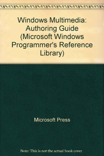 Amazon.com: Microsoft Windows Multimedia Authoring and Tools Guide ...