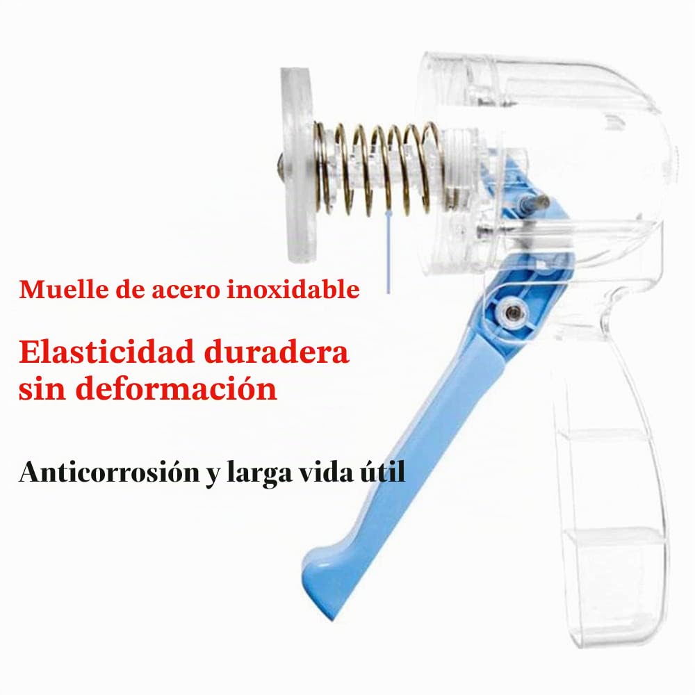 Bomba de succión de esputo manual 125 ml con 20 catéteres blandos, aspirador de máquina de la secreción de mucosidad de flema portátil para ancianos y niños