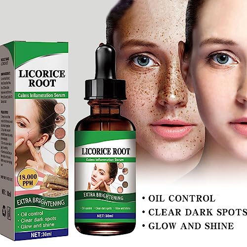 Whitening Rejuvenating Essence,Licorice Extract Whitening Essence,Women Face Firming Tightening Serum,Licorice Extract Wrinkle Removal Essence,Moisturizing Fast Absorbing,Brightness Bloom Young Skin - Image 2