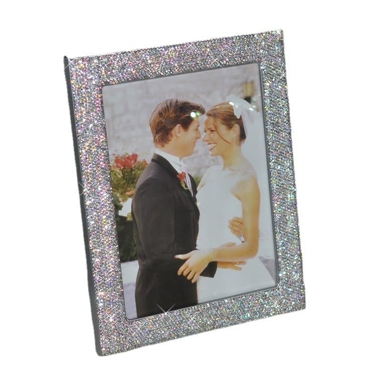 Amazon.co.jp: Daofaith 6 x 8インチ キラキラ光る写真フレーム、卓上