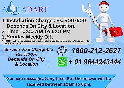Image of AquaDart Copper + Alkaline RO Water Purifier 12L RO+UV+UF +TDS Control+UVPurified Water with Goodness of and Alkaline Copper RO Water Purifier, Black