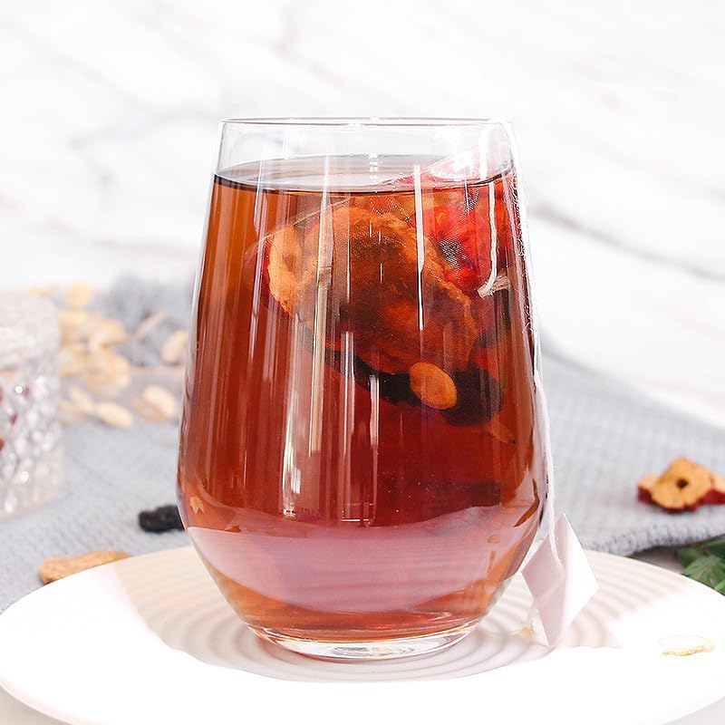 Ginseng-Infused Eight Treasure Teas, Kidney Tea Formula Ginseng Six Treasure Tea, Kidney Cleanse Detox Health Teabag for Women & Men, 8 Precious Ingredients (1 Pack/20 TeaBags) - Image 7