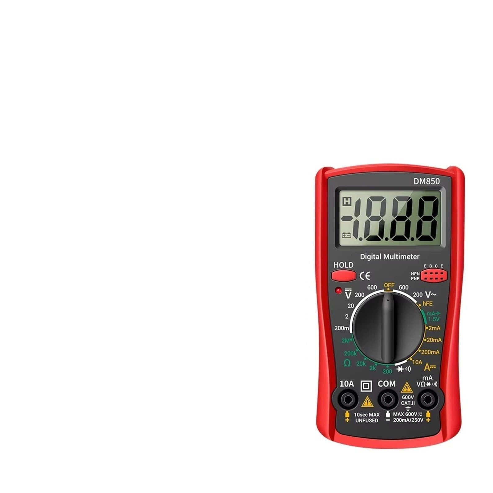 Digitalmultimeter 1999. Zählt AC/DC-Stromspannung
