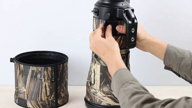Amazon | ROLANPRO 防水レンズ迷彩コート 適合するNikon Z 600mm