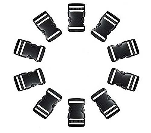 10 pz 1 pollice regolabile lato piatto sgancio