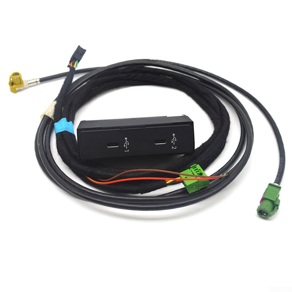 Adattatore per interfaccia Carplay di tipo C per sorgente audio Q3, set di cavi 5 V, ricambio 83A035736A, nero