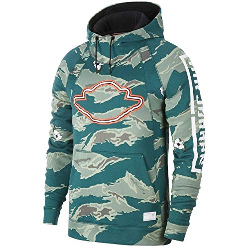 Nike Asw Pull Over Mens Hoodie AT9019-010 Size XL Black