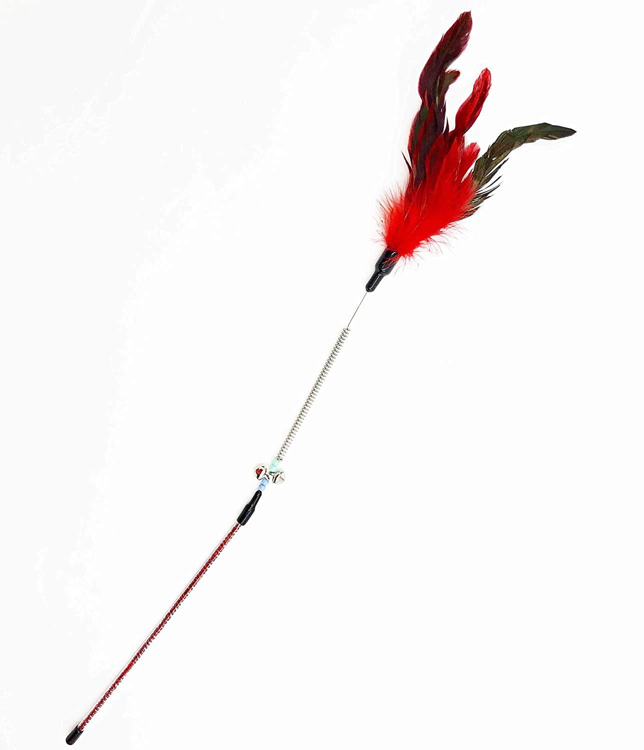 The Pets Company, Cat Dangler Toy with Spring and Feather, Cat Interactive Toy (B08KGH2NV4) Amazon Price History, Amazon Price Tracker