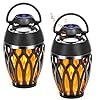 Vanten 2 Packs Outdoor Bluetooth Speakers, Bluetooth 5.0 Led Flame Speaker, IPX5 Waterproof Flame Torch Atmosphere Speaker, Flame Lamp, Gifts for Men Women, Decorations for Party Garden Patio