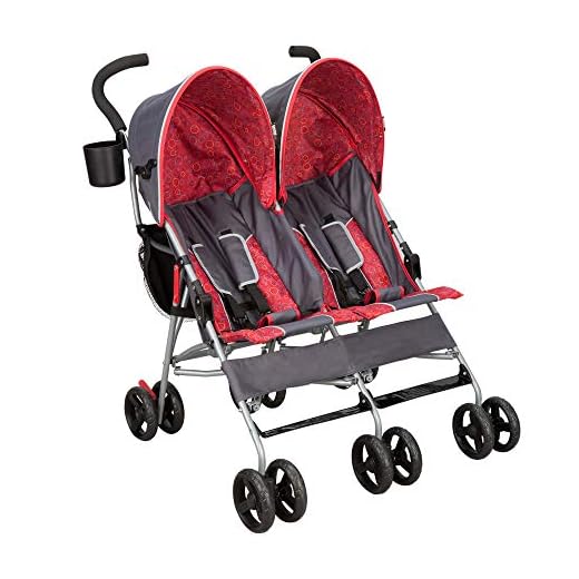 Best twin double umbrella stroller Delta Children LX Side by Side Stroller