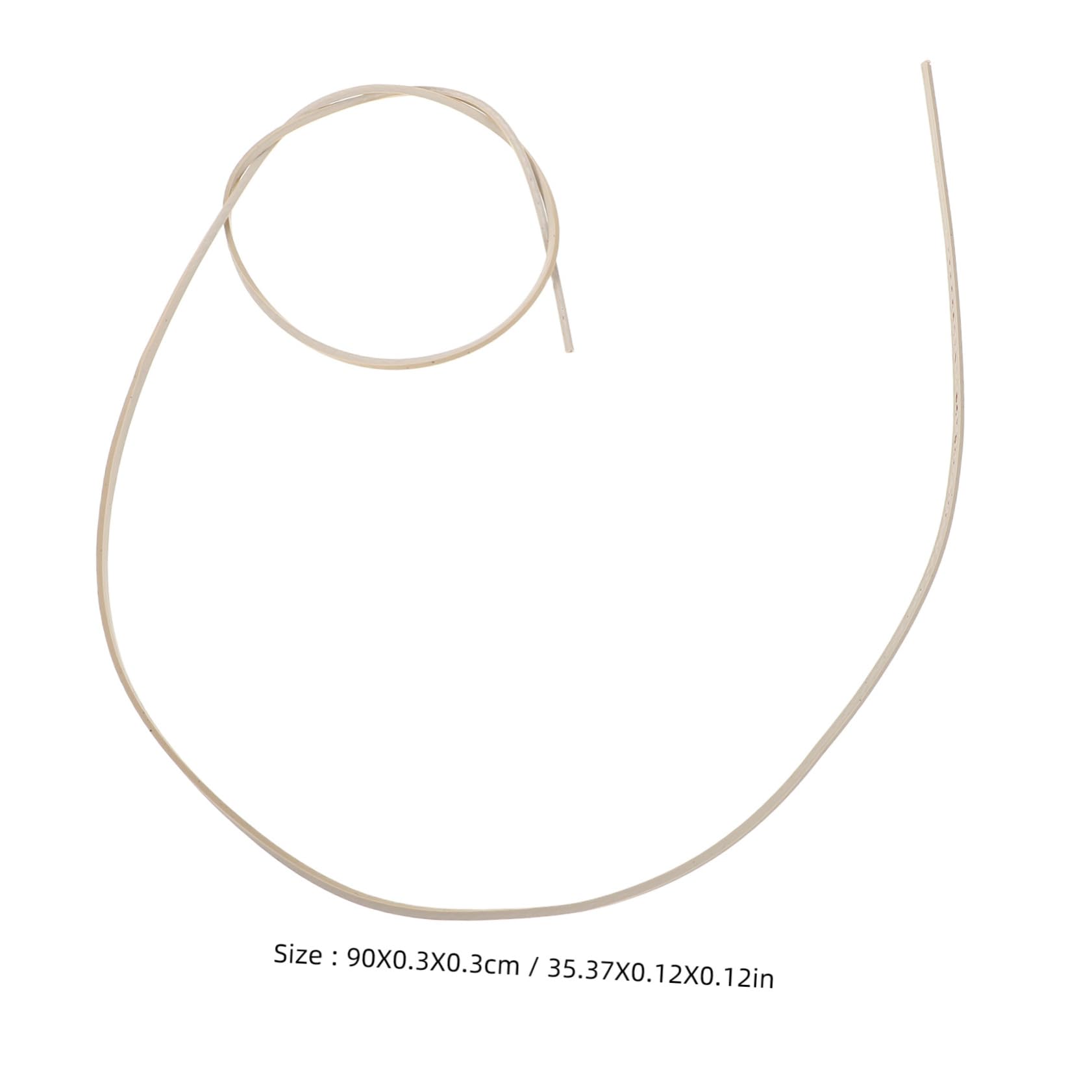 KICHOUSE Adjustable Length Gyro Band Boys and Girls Wooden Gyro Thread Easy to Attach Supply