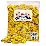 Banana Splits By Necco Retro Candy - 1 Pound Bag Of Delicious Banana Flavored Candy Freshly Packed B