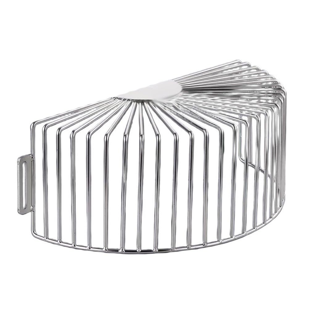 Filtre de gouttière en acier inoxydable 304 durable et design argenté