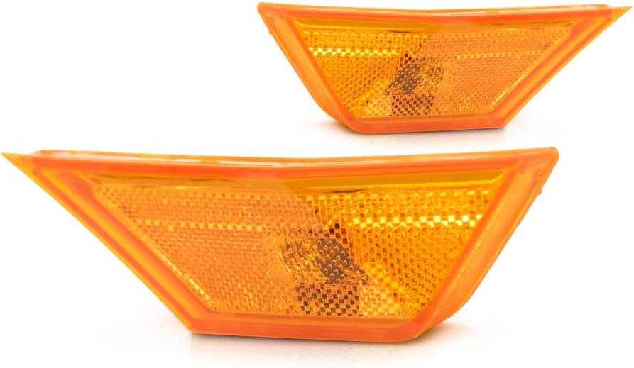 For Honda Civic Front Signal Marker Light Assembly 2016 2017 2018 2019 Pair Driver and Passenger Side Hatchback For HO2550127 | 33850-TBA-A02