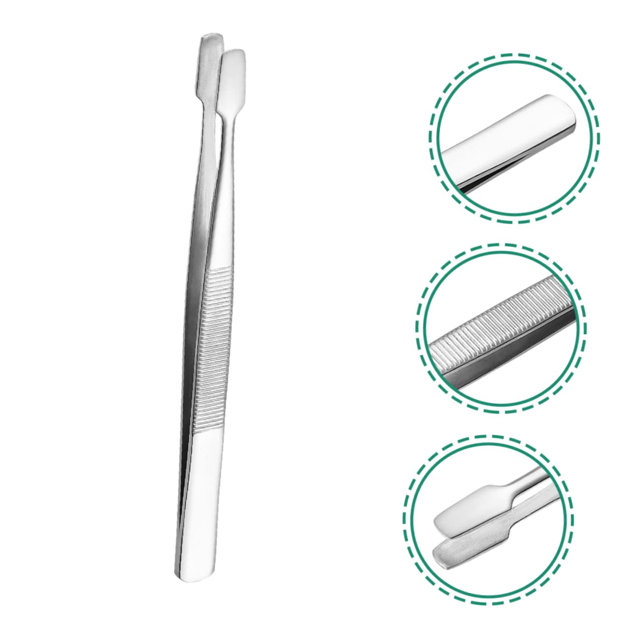 30pezzi Pinzette Artistiche Inossidabile Per Collezione Francobolli e Applicazione Ciglia Finte Strumenti Ergonomici e Facili Da Pulire