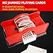 Yoidesu 2 Crank Card Shuffler, Poker Card Shuffler Manual for Blackjack Poker, Quiet, Easy to Use Manual Card Mixer, Poker Playing Card Casino Card Manual Shuffler