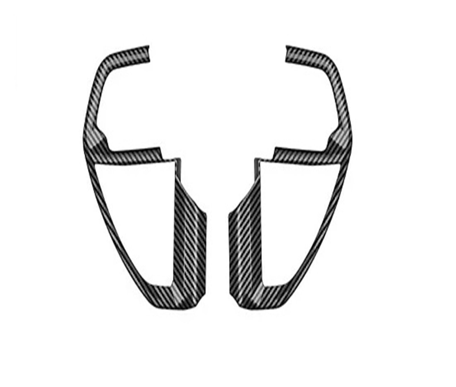 for Toyota for Tacoma 2024 2025 ABS Carbon Fiber Interior Car Steering Wheel Panel Cover Trim Sticker Accessories Car Styling Car Interior Panel Trim(ABS Carbon Fiber)