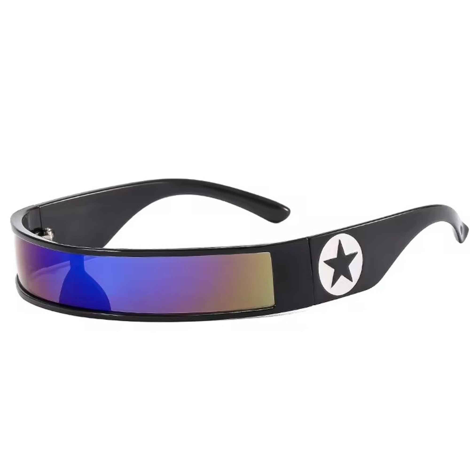 Modern Rectangular Plastic Unisex Sunglasses UV 400 Protected Medium Size (211)-image-6