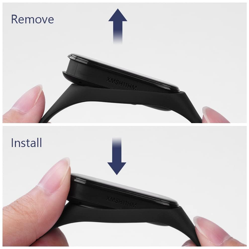 Ainiv Cinturino Compatibile con Xiaomi Mi Band 6/Xiaomi Mi Band 5/ Xiaomi Mi Band 7/Xiaomi Mi Band 4/Xiaomi Mi Band 3, Regolabile Cinturino Sportivo, Cinturino Ricambio Compatibile con Xiaomi Mi Band