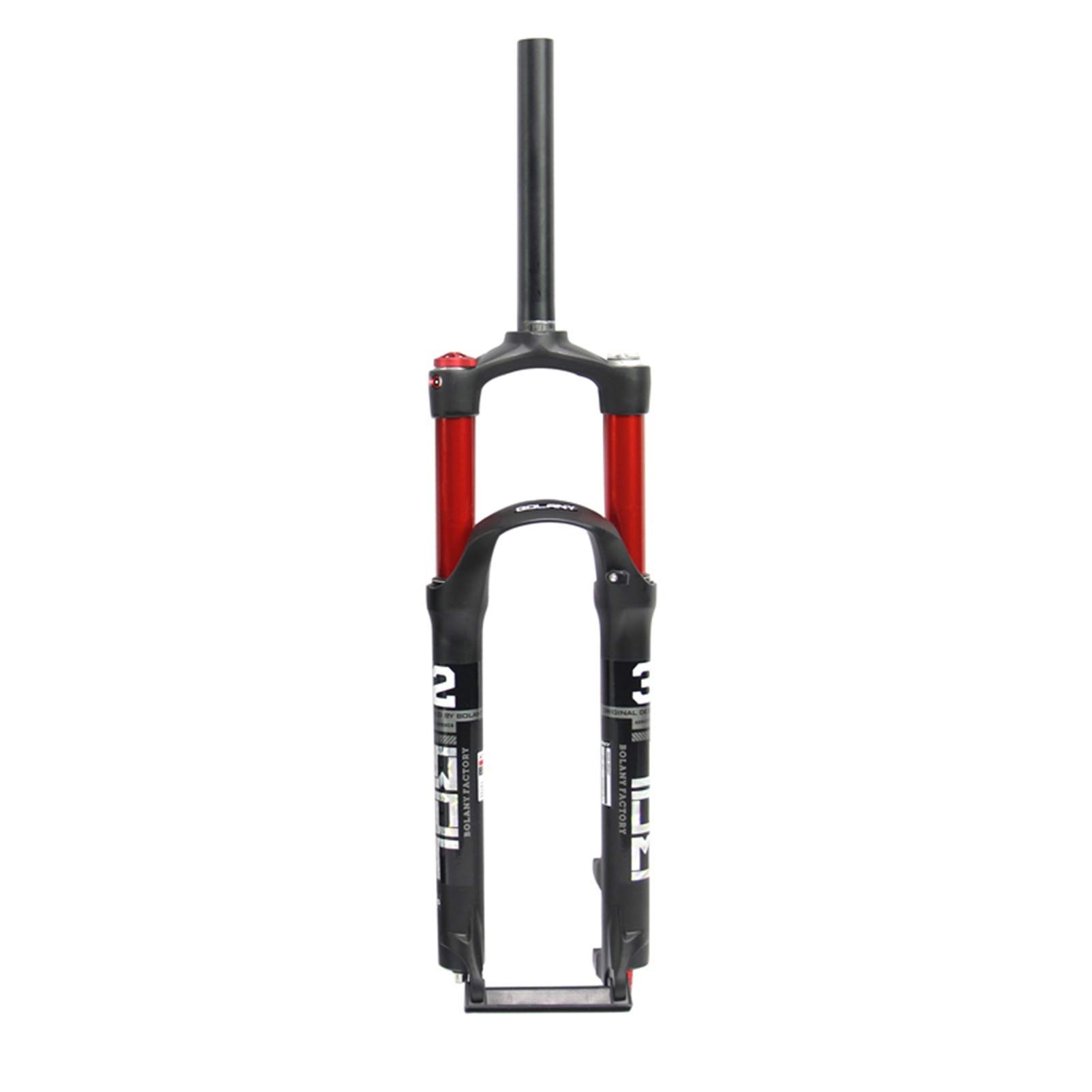 rouroumaoyi MTB Bike Fork Dual Air Red Bicycle Front Suspension Straight Tube 26/27.5/29inch Magnesi