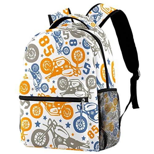 Sac à dos moto anti mal de dos et léger pour ranger les livres