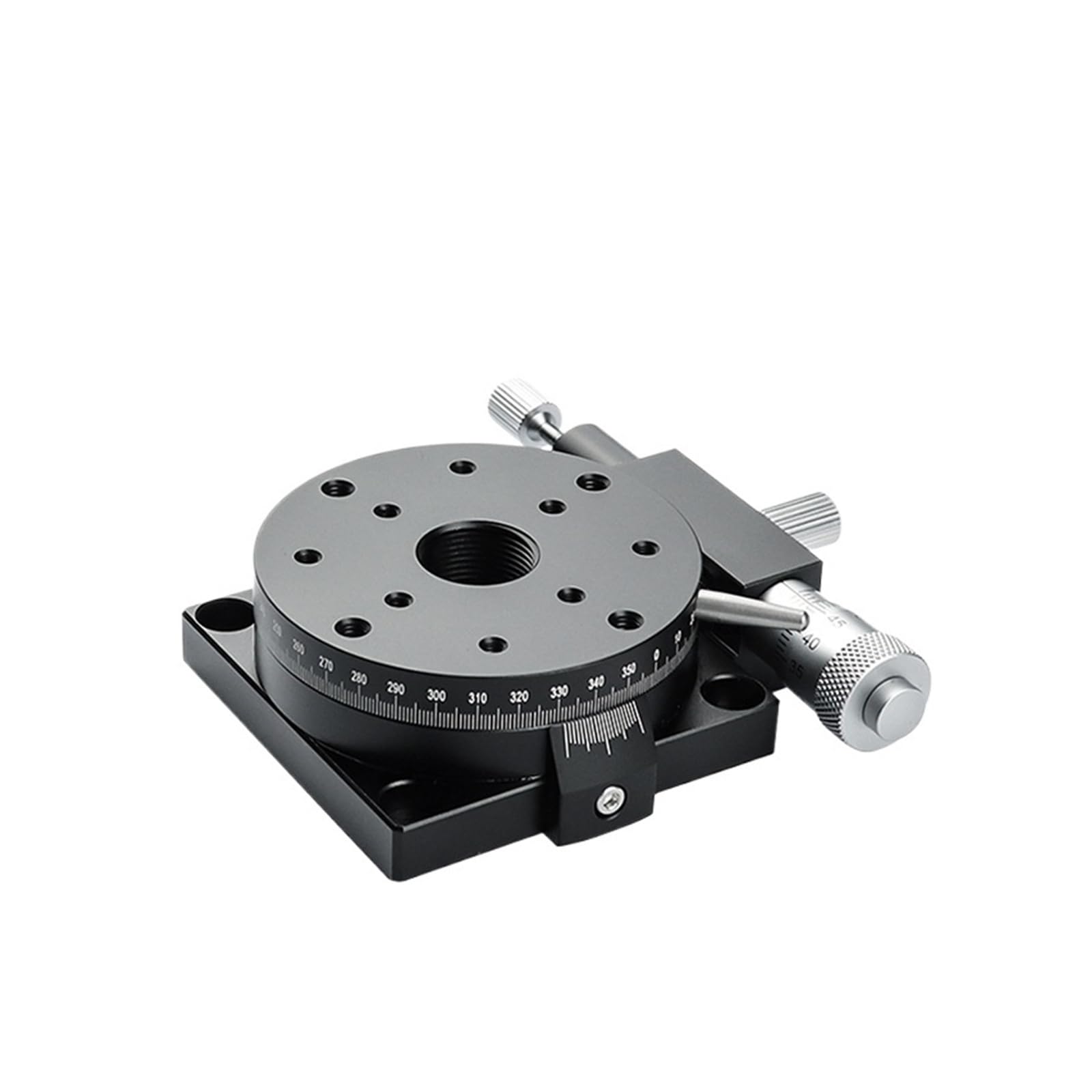 KGLHJDY Rotary Stage RS/RSP40/60/80 Manual Fine Adjustment Rotary Platform(RSP60-R)