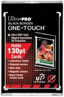 UP - 130PT Black Border UV One-Touch Magnetic Holder