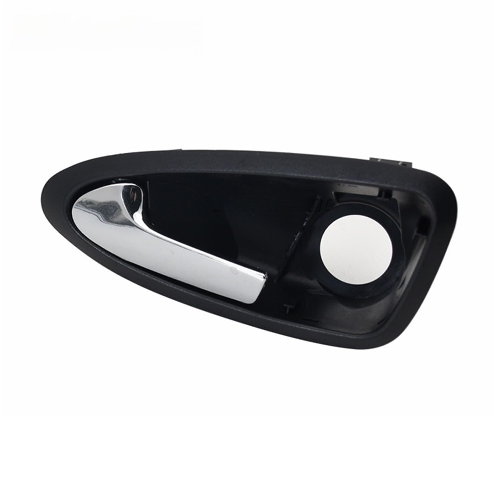 Rynvrncoe Bright Silver Fl Car Door Handle For Seat For Ibiza 2010-2022 6J1837113a 6J1837114a 6J4839113a Inner Interior Car Door Handle Part Front Back Left And Right(Bright Silver Fl)