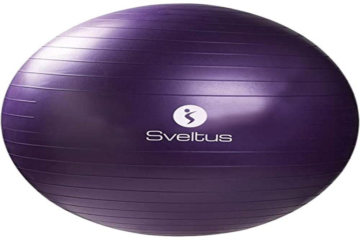 Sveltus - Palla da Ginnastica Unisex, 75 cm, per Adulti, Colore: Viola
