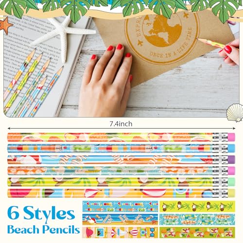 Set de 30 lápices de grafito con pulseras de silicona miniatura 4