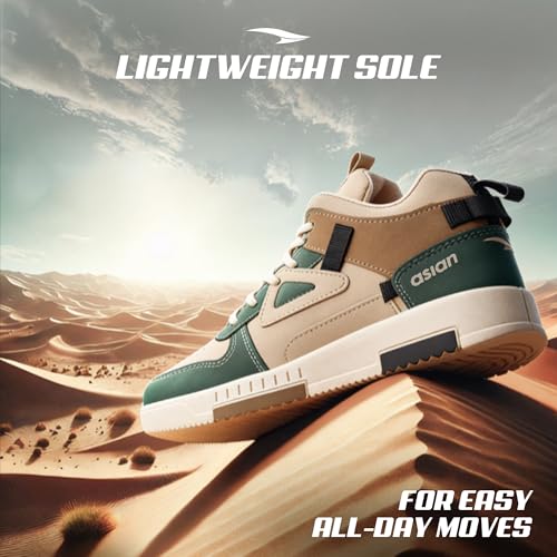 Image of ASIAN Men's TARZAN-11 Casual Sneaker Shoes with Synthetic Upper Lightweight Comfortable Mid Top Sneaker Shoes for Men's & Boy's