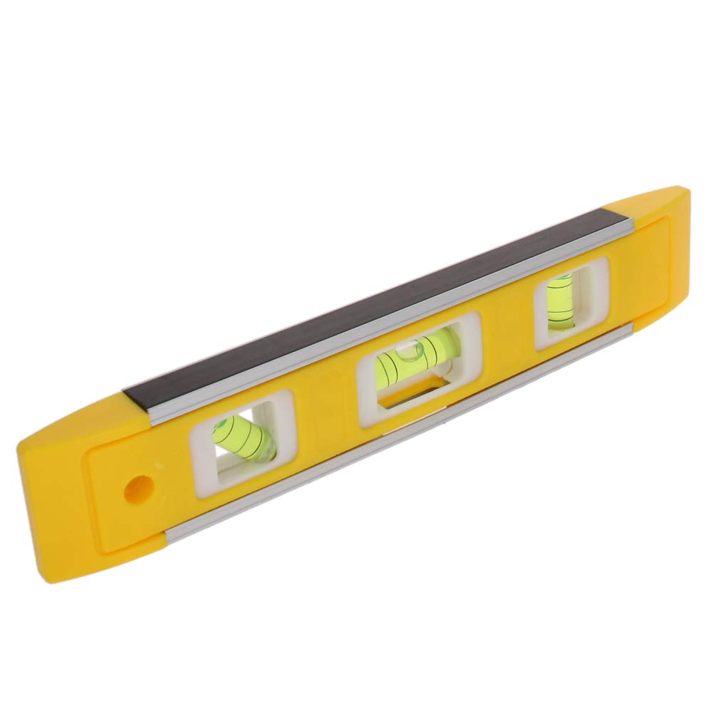 Utoolmart - Livella di livello in lega di alluminio, resistente agli urti, per decorare la casa e lavori correlati, 1 pezzo, UT191218C-0036, Aluminum Alloy Level