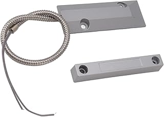 Door Magnetic Contacts Switch Sensor Anti Theft Universal Strong Magnetic Door Magnetic Contact Switch for Door Sensor Door Magnetic Contact Switch