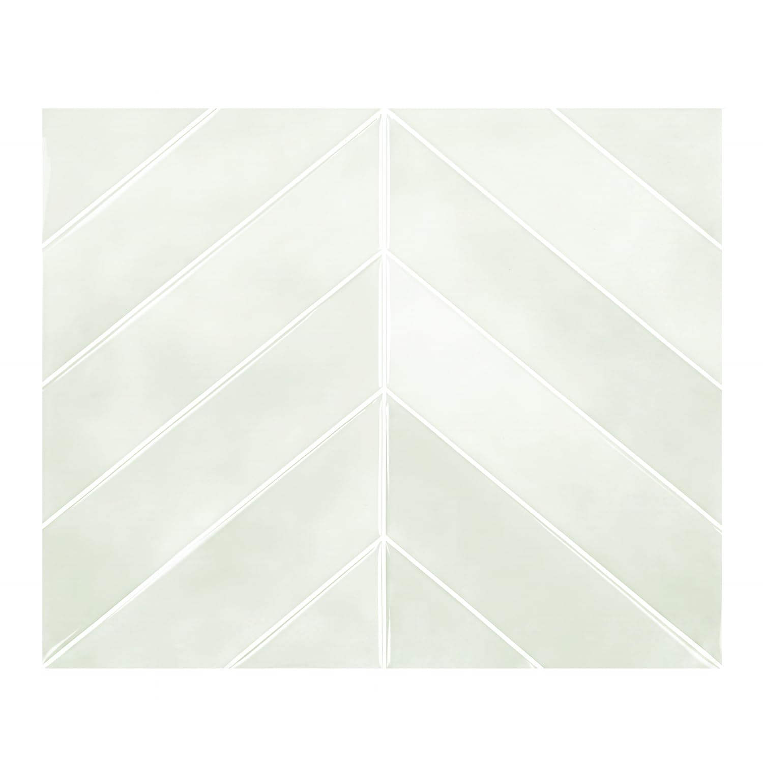 10 Carreaux Muraux 3D Beige Chevrons, Adhésifs, 22,9 x 29 cm, Étanches, Cuisine, Salle de Bain