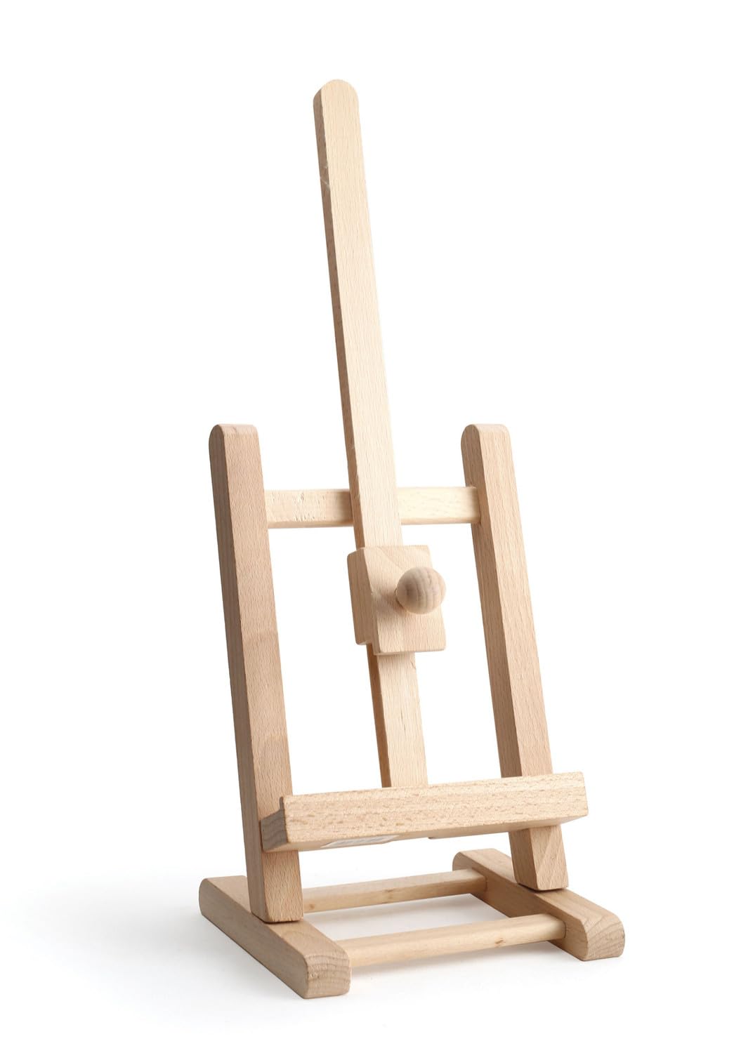 Chevalet en bois 44 cm de table pour peinture et exposition d'art