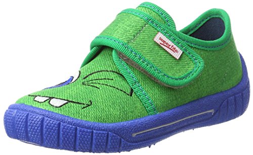 Superfit Bill, Pantofole Bambino, Verde (Grün 09)