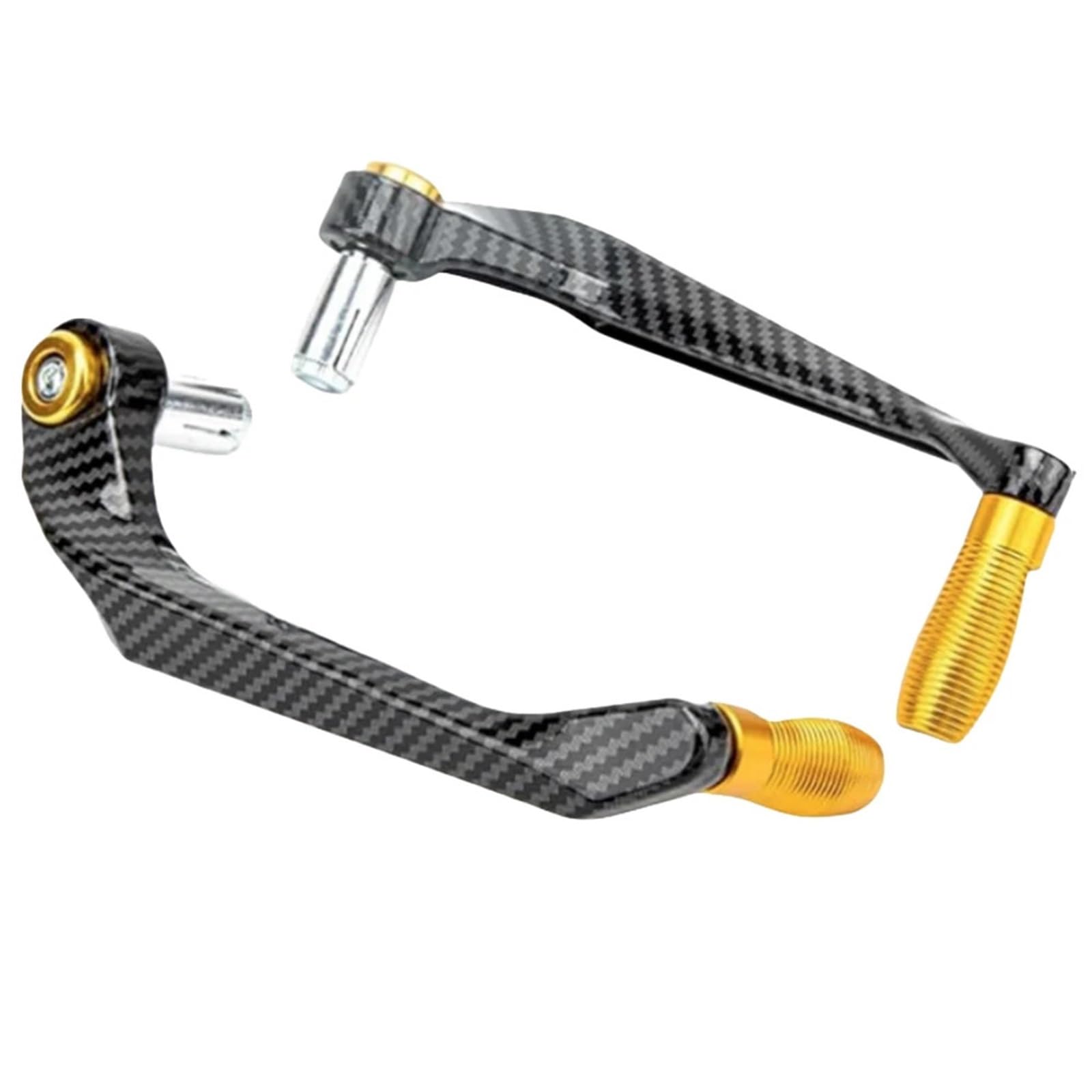 Hydbcnp Yellow Motorcycle Handguards Motorcycle Scooter Mountain Bikes Brake Guard Lever Handlebar Clutch Handguard Protector Modification Motorcycle Handlebar Protector(Yellow)