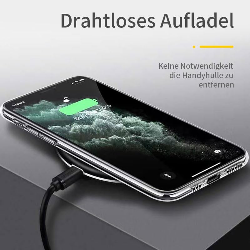 Coque Samsung S22 Plus noire transparente compatible MagSafe