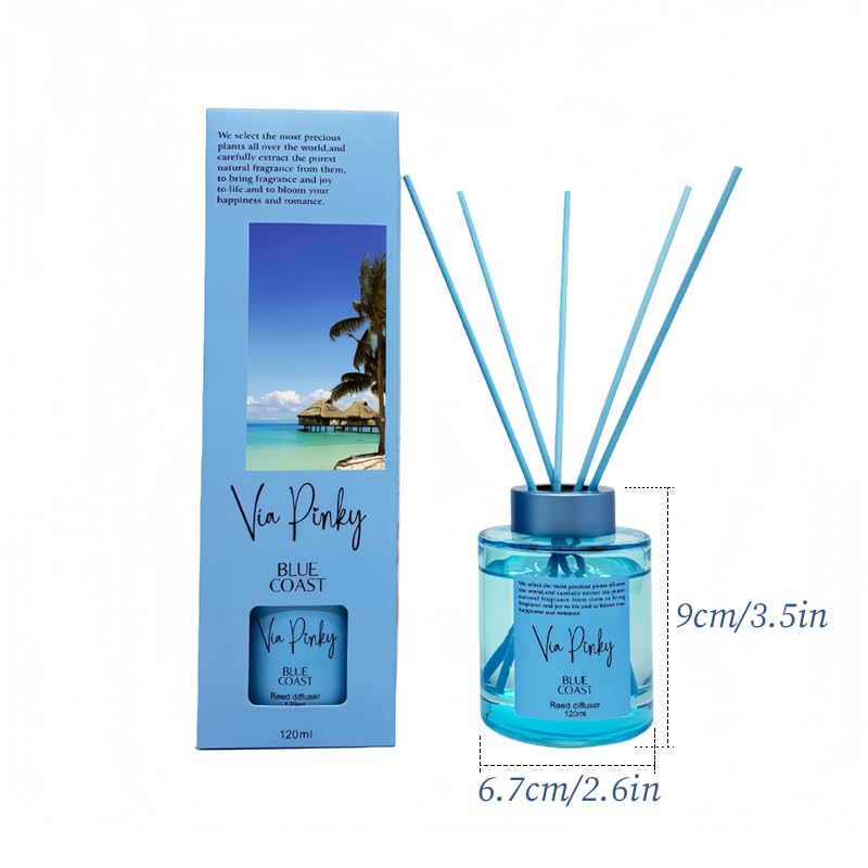 Difusor de varillas Ocean 120ml aroma brisa marina miniatura 6