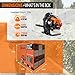 PROYAMA 54CC Gas Powered Backpack Leaf Blower 780CFM 248MPH Extreme Duty 2-Cycle Gasoline Powered Leaf blowers for Lawn Care Yard Snow Blowing Dust Debris
