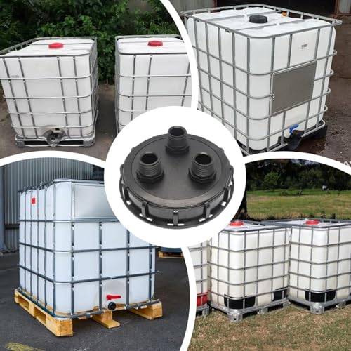 Tapa de agua resistente para bidones IBC con rosca de adaptación 5